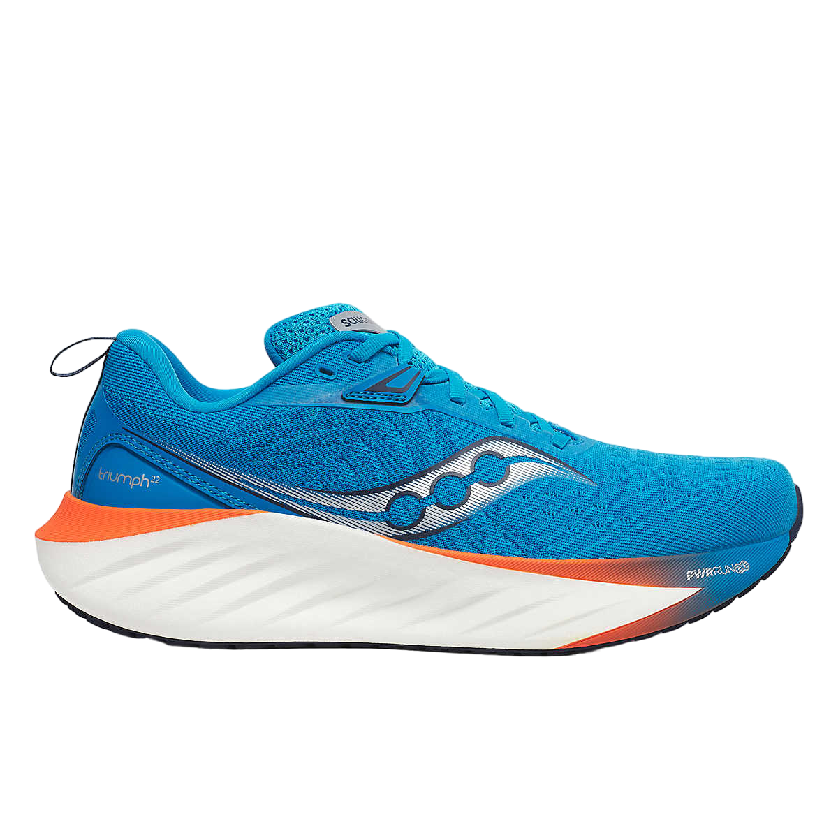 Saucony scarpa da corsa da uomo Triumph 22 S20964-217 azzurro-arancio