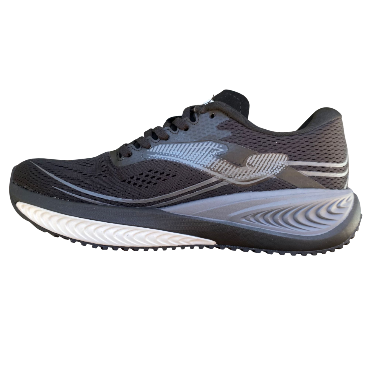 Scarpe da running Joma Titanium 25 nere uomo con tomaia mesh traspirante e tecnologia VTS