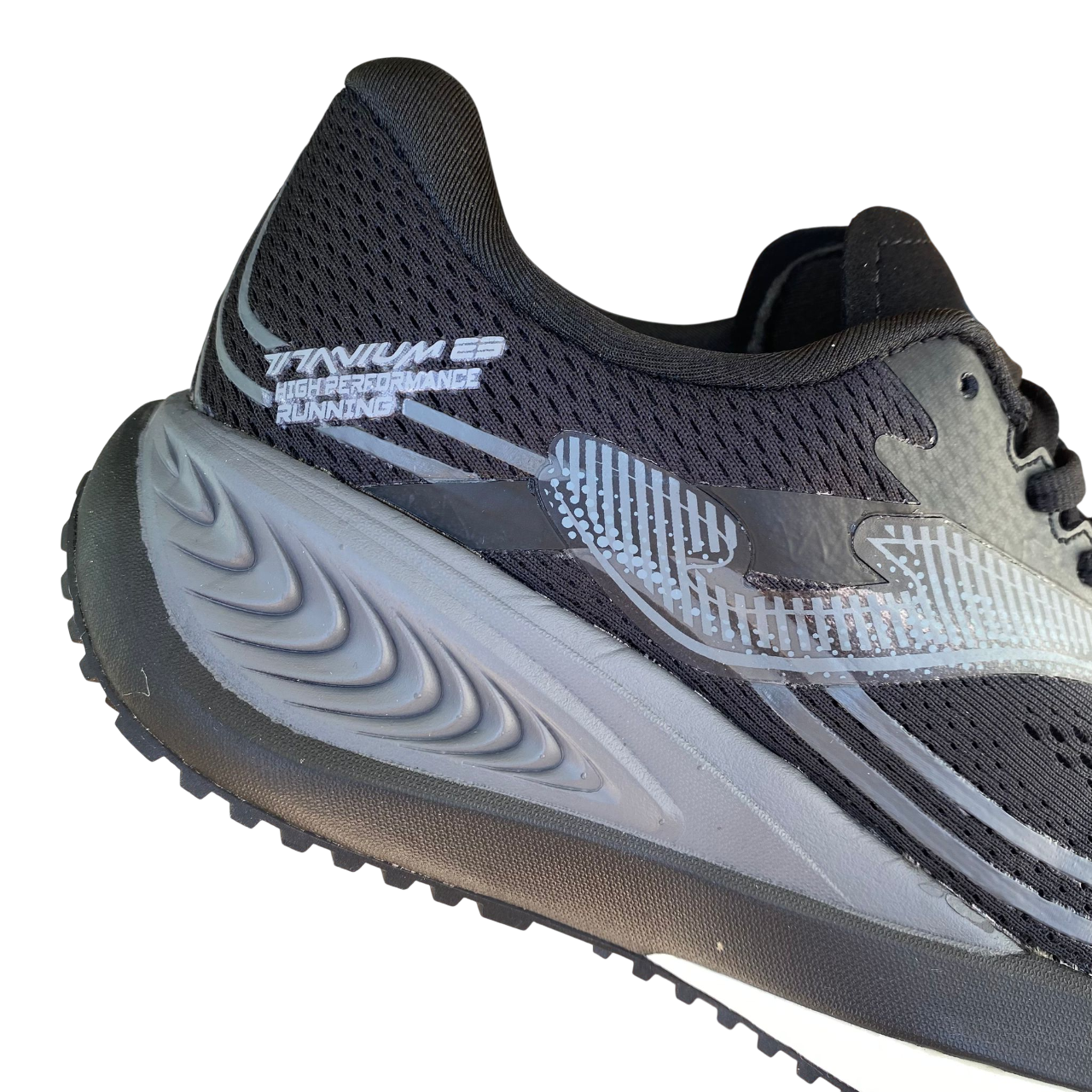 Retro scarpe da corsa Joma Titanium 25 nero uomo con intersuola phylon e drop 6mm