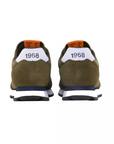 Sun68 scarpa sneakers da uomo Tom Solid Nylon Z31101 19 verde militare