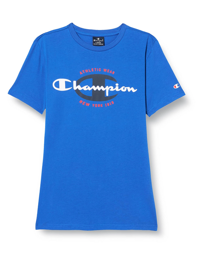 Champion T-shirt da ragazzo manica corta Legacy Graphic 306307 BS071 ETR royal