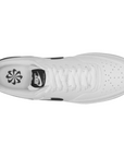 Nike scarpa sneakers da uomo Court Vision Lo NN DH2987 107 white-black-sesame