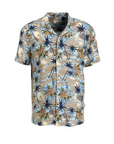 Blend Camicia da uomo manica corta a fantasia Short Sleeved Shirt 20716118 184039 regatta