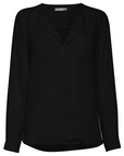 b.young Camicia da donna con scollo a V Bymmjoella Tunic Shirt 20812925 200451 black