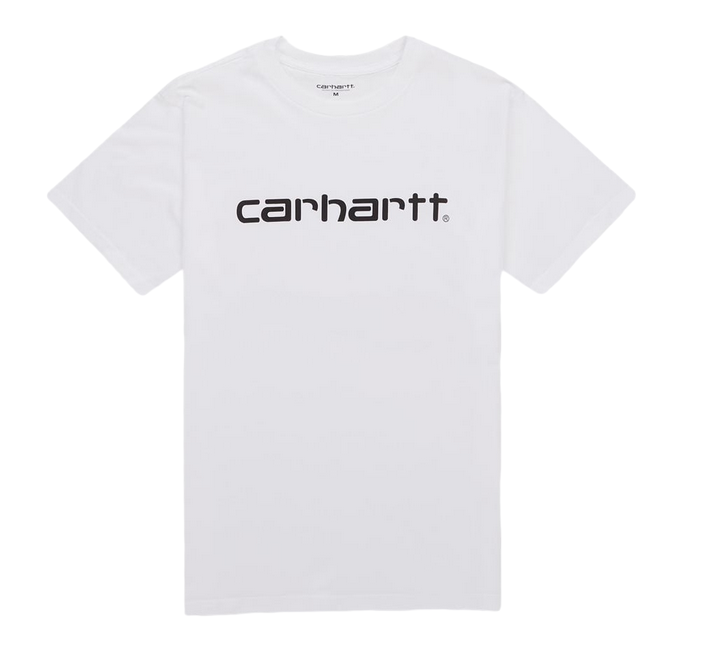 Carhartt T-shirt manica corta da uomo S/S Script I031047 00A white