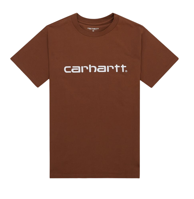 Carhartt T-shirt manica corta da uomo S/S Script I031047 1GW tamarind