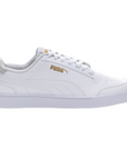 Puma scarpa sneakers da adulti Shuffle Perf 380150 06 bianco oro