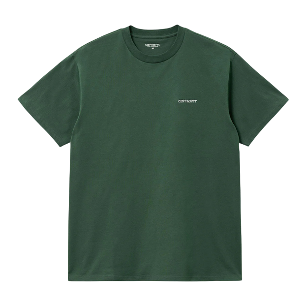 Carhartt T-shirt manica corta da uomo S/S Script Embroidery I030435 00Q treehouse