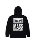 Obey Felpa Mass Resistance Hood 112842784E black