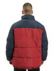 Fila giacca invernale da uomo 661241 A225 blu-bianco-rosso