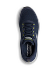 Skechers scarpa sneakers da uomo Relaxed Fit Arch Fit D'Lux Sumner 232502/NVLM blu limone