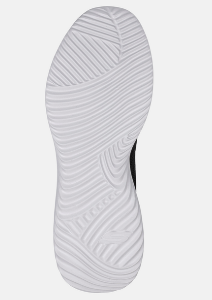 Skechers scarpa fitness da uomo con laccio elastico Bounder Intread 232377/BLK nero