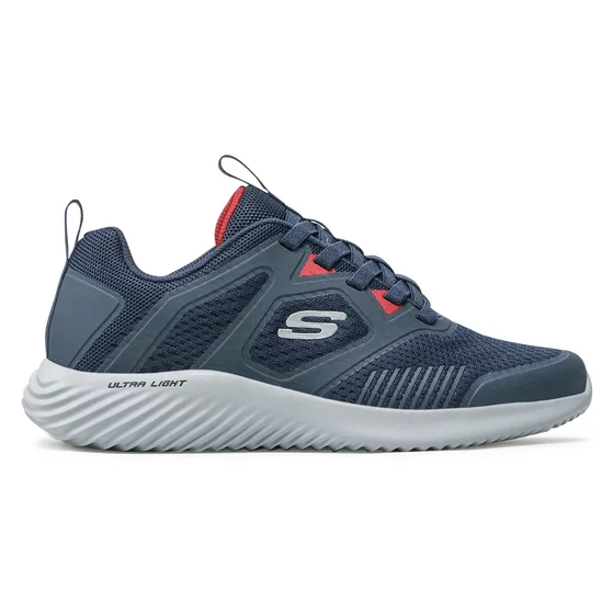 Skechers scarpa da ginnastica da uomo Bounder High Degree 232279 NVY blu