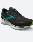 Brooks scarpa da corsa da uomo Ghost 15 1103931D006 nero-blu oceano-verde