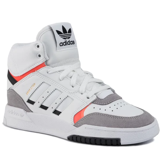 Adidas Originals Scarpa sneakers da ragazzo Drop Step EE8755 bianco-grigio-arancio