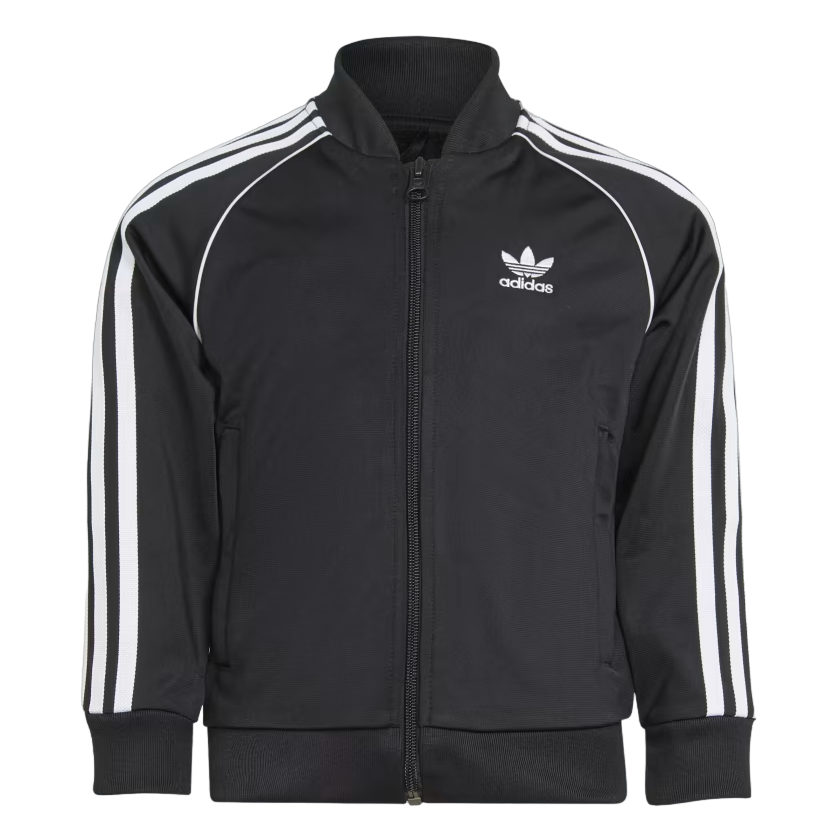 Adidas Originals Tuta da ginnastica da bambino Track Suit Adicolor Sst H25260 nero-bianco