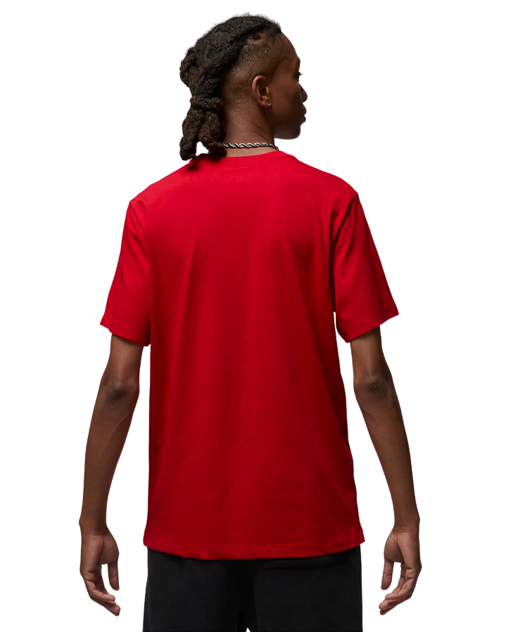 Jordan T-shirt manica corta con stampa Flight Essentiala FB7399-687 rosso
