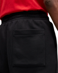 Jordan pantalone sportivo Essentials da uomo in cotone felpato FJ7779-010 nero