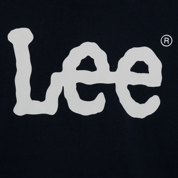 Lee Kids maglietta manica lunga da ragazzo con Logo Wobbly Graphic LEE0004 203 blu