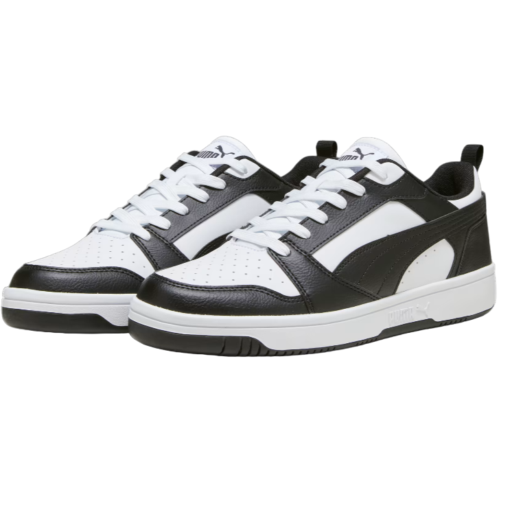 Puma scarpa sneakers da donna Rebound v6 Low 392328 01 bianco-nero