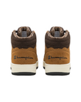 Champion scarpa sneakers alta da ragazzo Rebound Mid Winterized S32719 YS008 giallonero