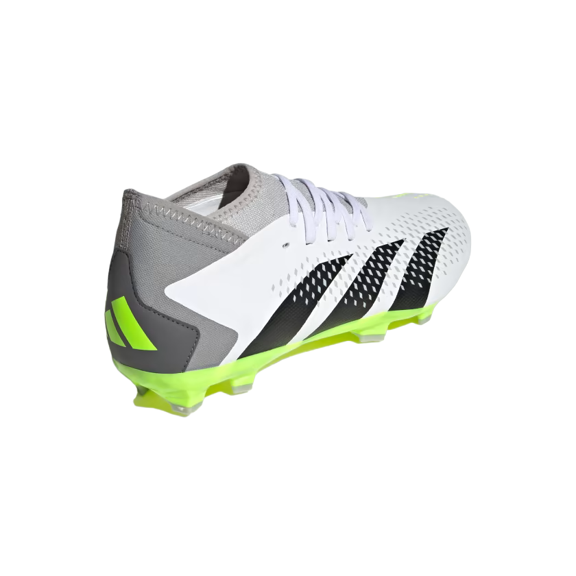 Adidas scarpa da calcio da uomo Predator Accuracy.3 FG GZ0024 bianco-nero