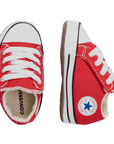 Converse scarpa da culla Chuck Taylor All Star Cribster Easy-On 866933C rosso