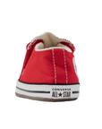 Converse scarpa da culla Chuck Taylor All Star Cribster Easy-On 866933C rosso