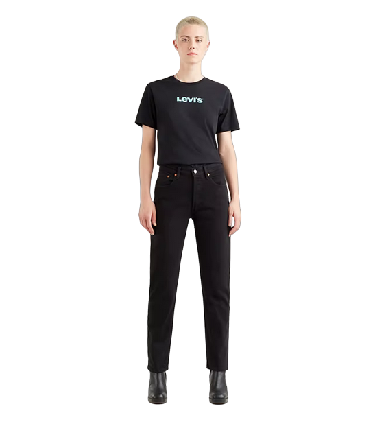 Levi's pantalone corto Jeans 501 Crop 362000085 nero