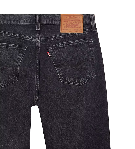 Levi&#39;s pantalone jeans da uomo 501 &#39;54 A46770015 nero