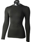 Mico maglia termica girocollo manica lunga da donna Extra Dry Skintech IN01436 007 nero