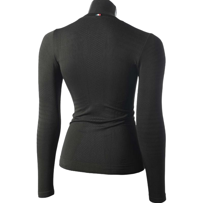 Mico maglia termica girocollo manica lunga da donna Extra Dry Skintech IN01436 007 nero