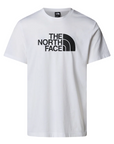 The North Face maglietta manica corta da uomo Easy NF0A8A6CFN4 bianco