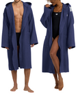 Arena accappatoio con cappuccio unisex Waffle Robe II 006759700 blu