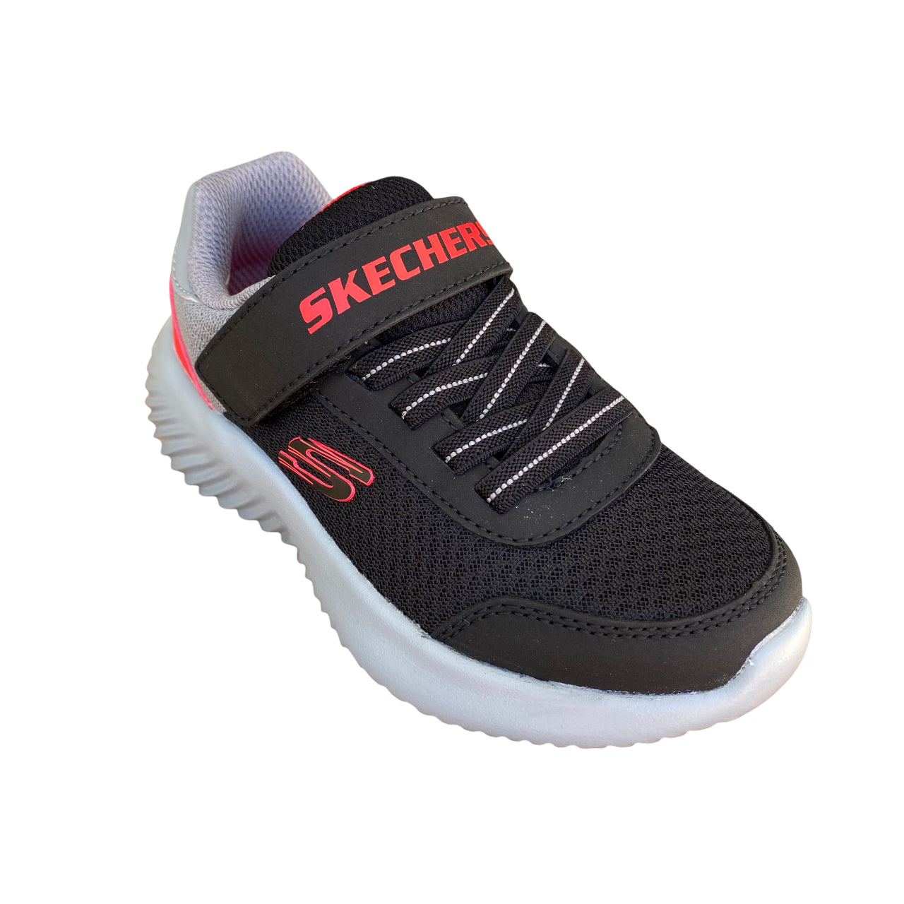 Skechers Bounder Trekzic Junior 403908L/BKRD - Scarpe Ginnastica Bambini Vista Principale
