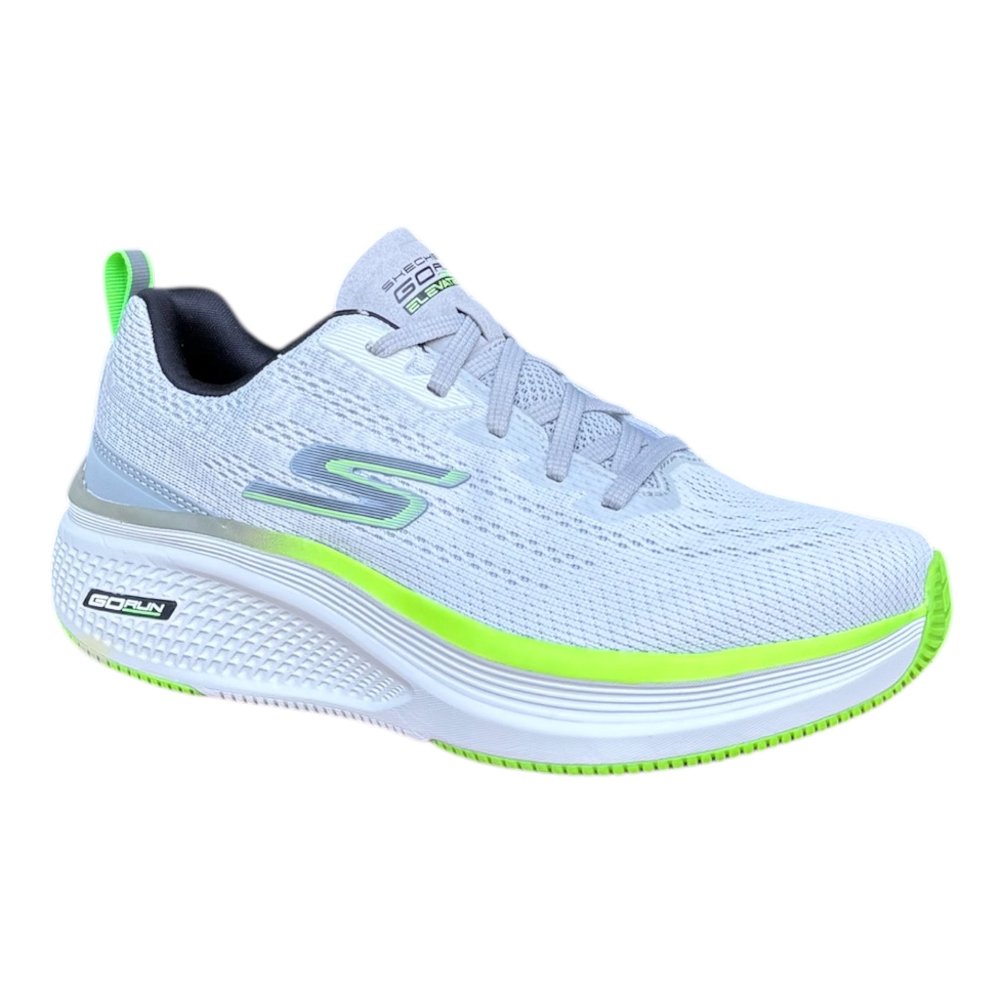 Skechers GO RUN Elevate 2.0 Fluid 220847-WGY Bianco Grigio Uomo