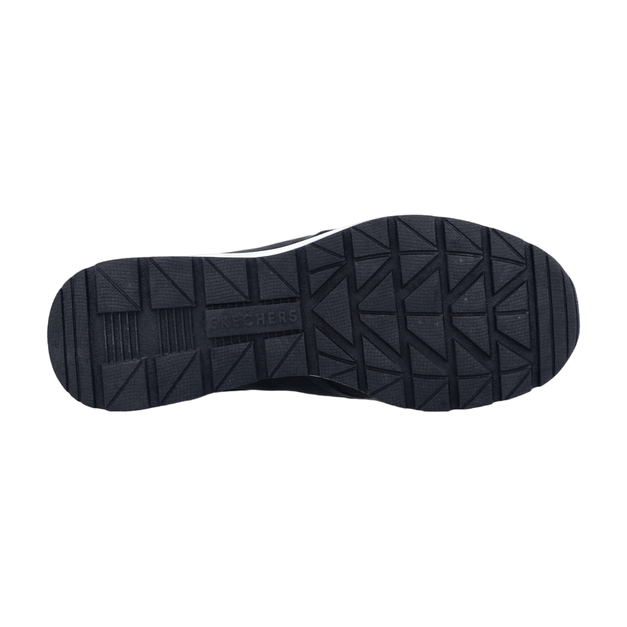 Skechers Million Air Hotter Air | Sneakers Donna Nero Comfort 155399 sotto