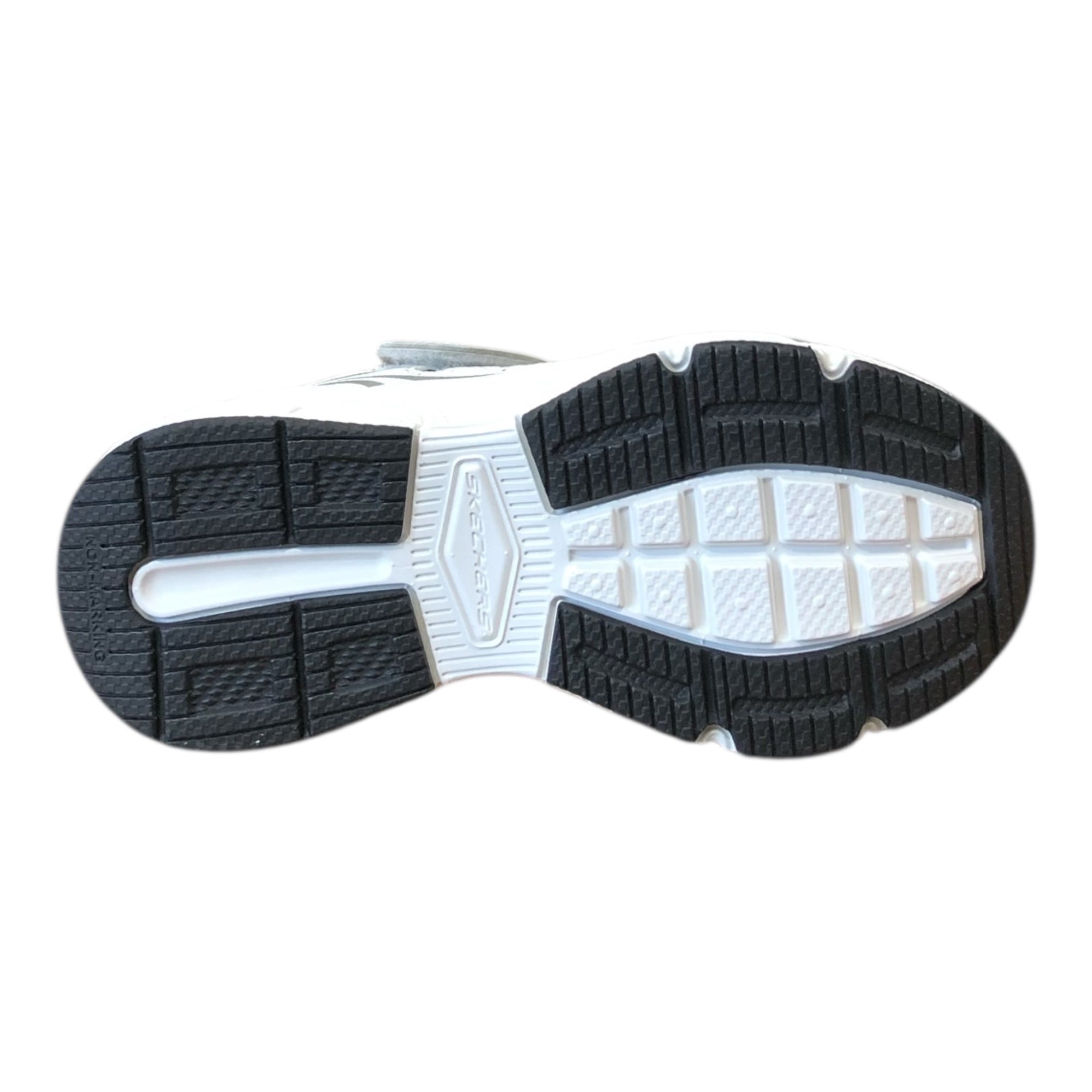 Skechers Retro-Graph 303692L WSL White/Silver Bambino