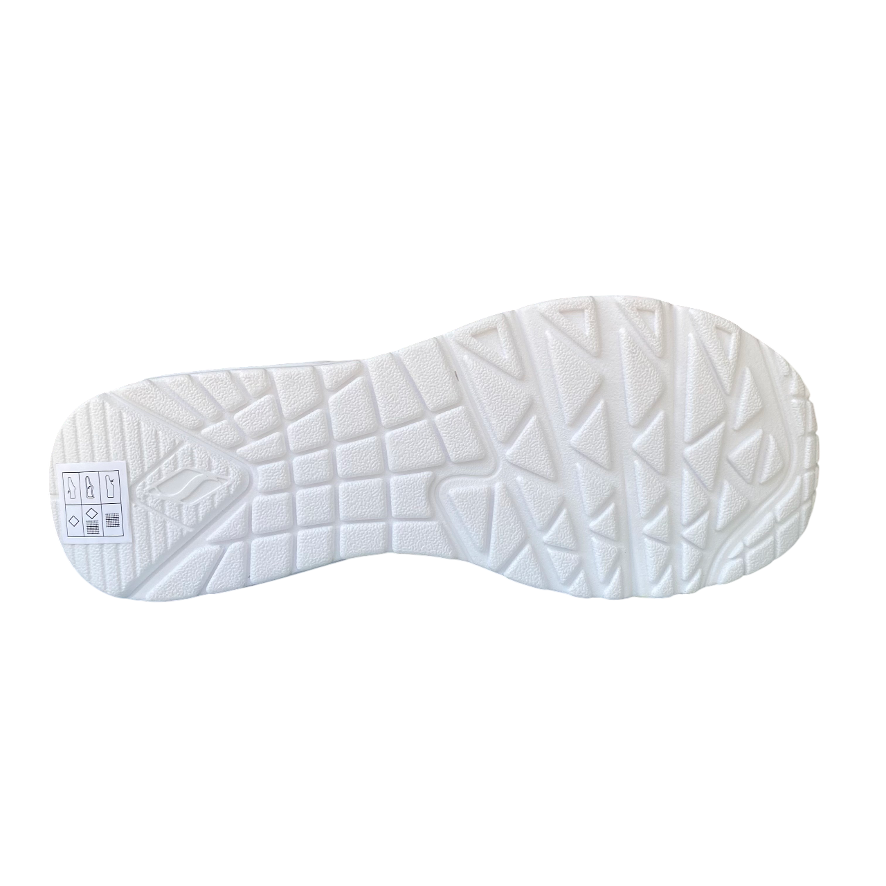 Sandali Skechers Uno Summer Stand2 naturali donna 119813 vegan con suola ammortizzata e design elegante versatile dettaglio della suola
