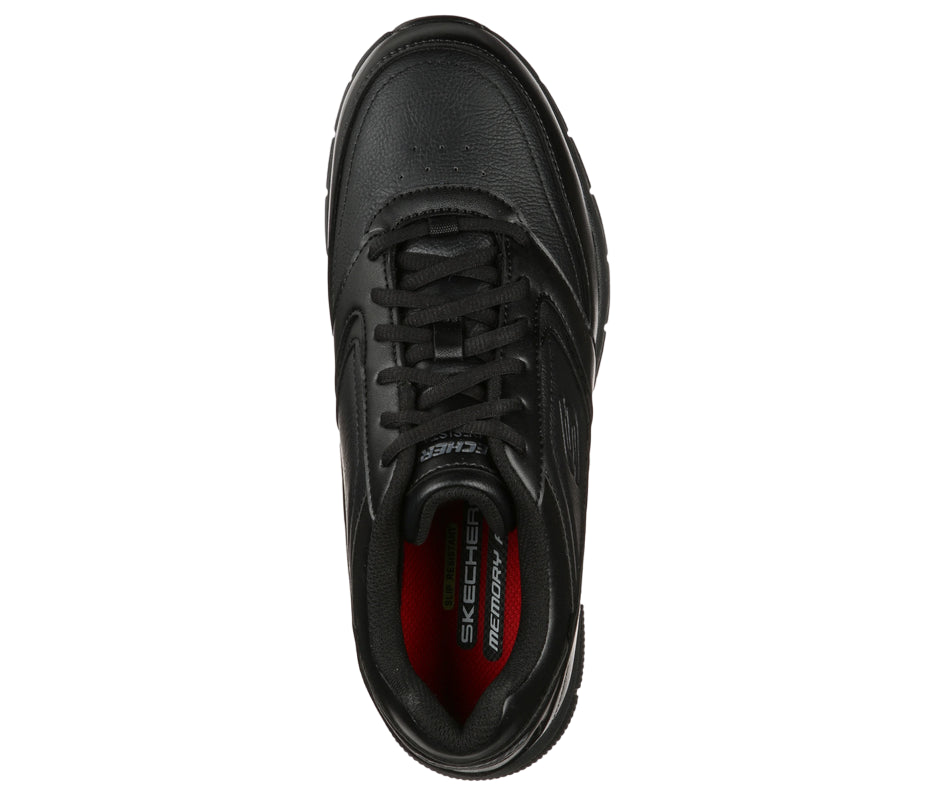 Skechers Scarpa Lavoro Nampa SR 77156EC/BLK Nero: Comfort e Sicurezza in un Look Sportivo - alto