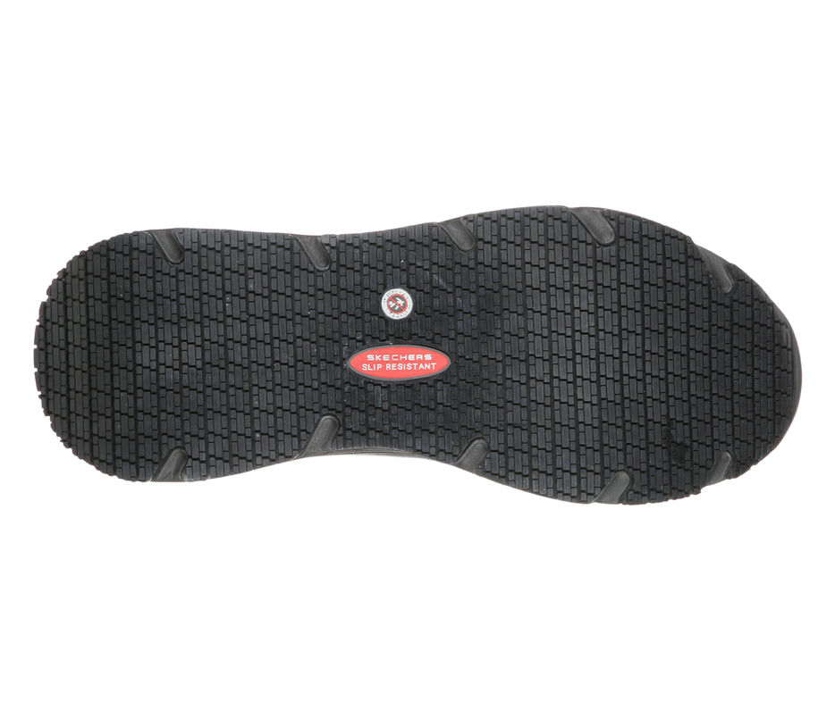 Skechers Scarpa Work RF: Max Cushioning Elite SR Filchner 200022EC/BLK Nero - suola