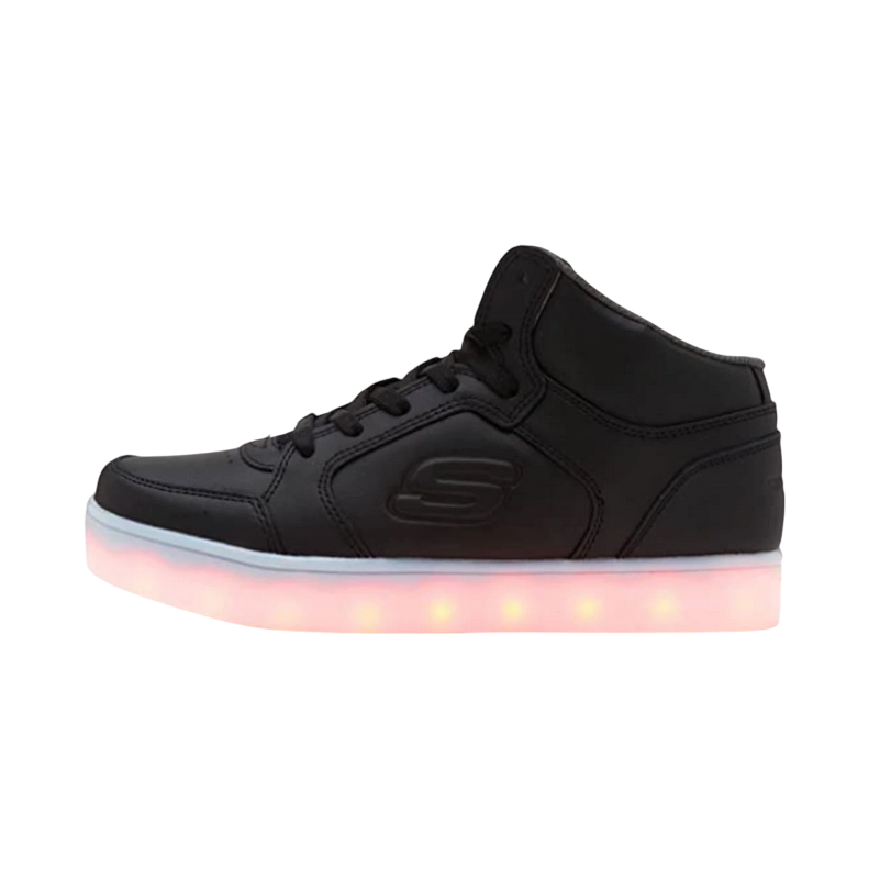 Skechers Scarpa da ragazzi con luci Energy Lights 90600L BLK nero