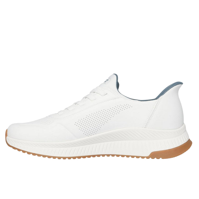 Skechers Slip-ins: BOBS Squad 4 Direct Step 118424/WHT Bianco - LATERALE INTERNO