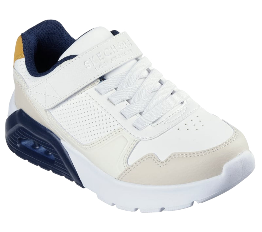 Skechers Sneakers junior Uno Lite 2.0 Pillar Duo (417016L/WNT) Bianco - 3/4