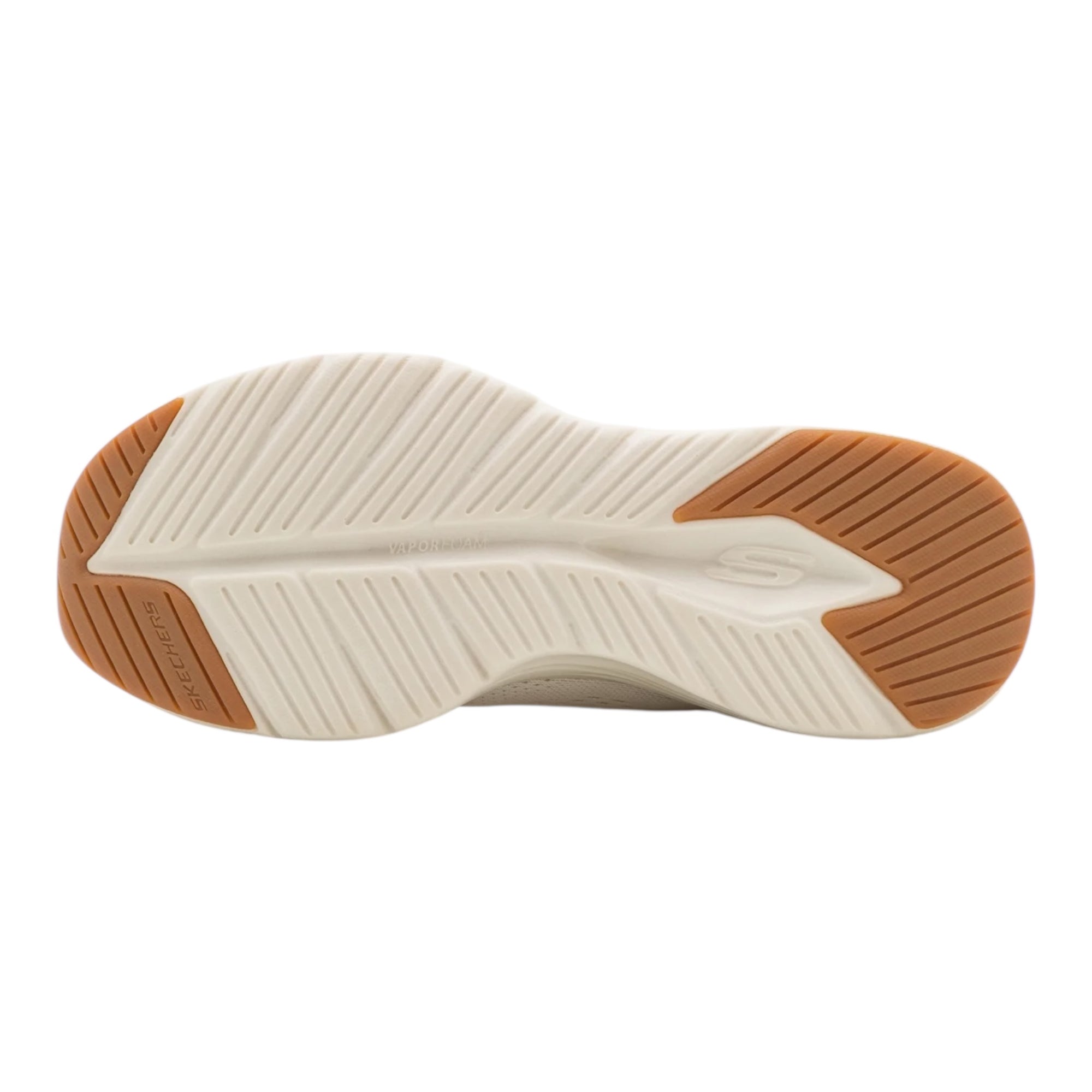 Skechers Vapor Foam 150024-NAT Sneakers Natural Donna coppia vista suola