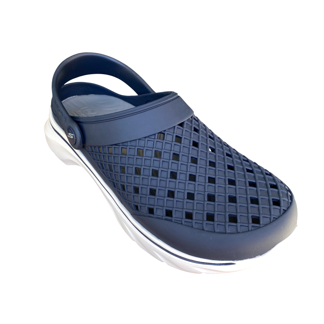 Skechers ciabatta sandalo da uomo Foamies GO WALK 7 Ambition 243283/NVW blu-bianco