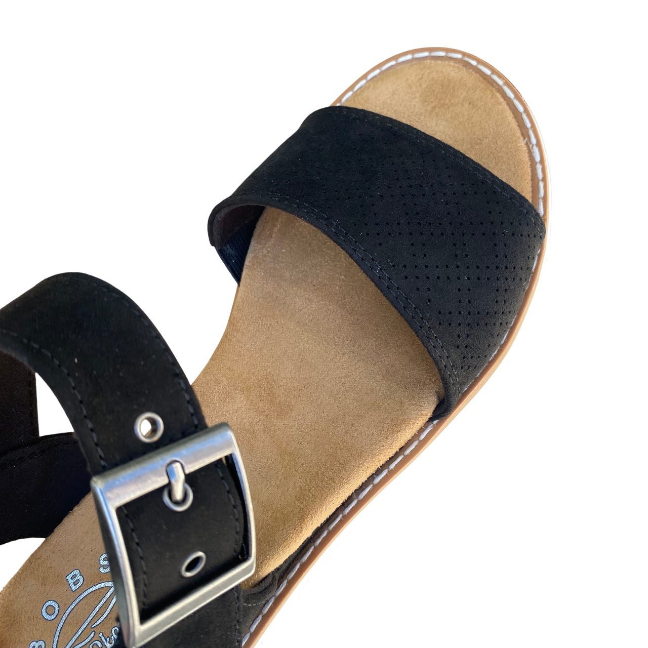 Skechers sandalo da donna BOBS Desert Kiss Serendipitous 114147/BLK nero