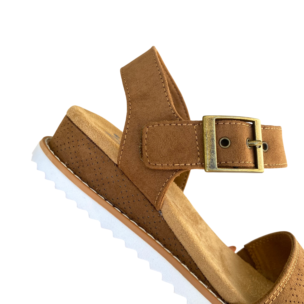 Skechers sandalo da donna BOBS Desert Kiss Serendipitous 114147/CSNT castagno