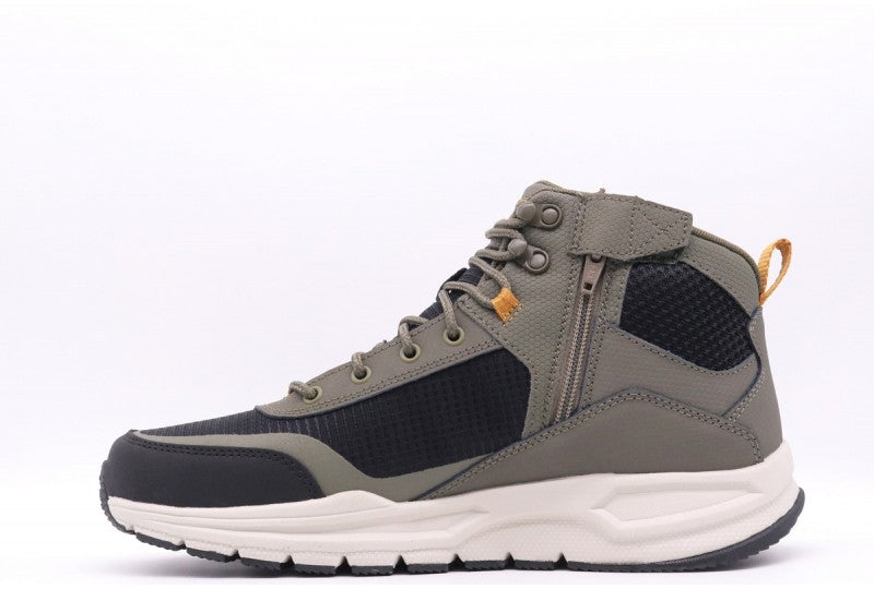Skechers scarpa da Trail da uomo Escape Plan 2.0 Woodrock 51705 OLBK verde oliva-nero 1