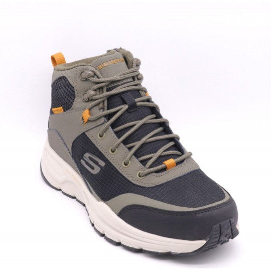 Skechers scarpa da Trail da uomo Escape Plan 2.0 Woodrock 51705 OLBK verde oliva-nero 2